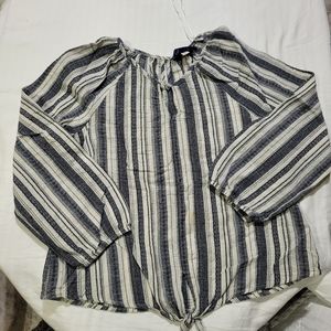 (2020) Blue Fair,Size L. Top. Blouse.